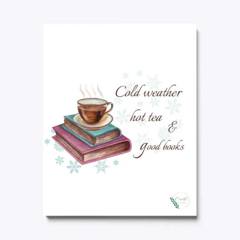 Cold winter, book lovers